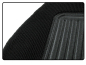 Preview: Teppichsatz Ribbed Loop schwarz Teppich für VW Käfer 1303 Fußraumteppich Innenraum Teppich